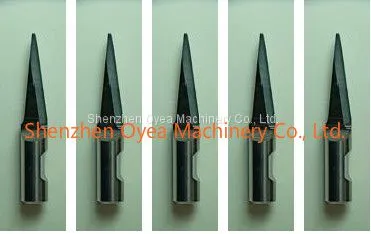 Multicam Flat Point Single Edge ROUND SHANK KNIFE BLADES Ø6 photo-3