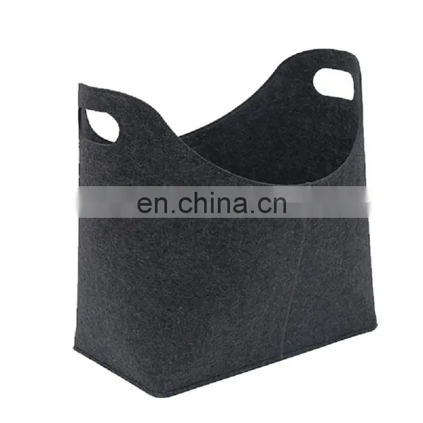 Eco-friendly 5mm Firewood Felt Bag photo-3