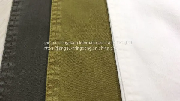 53%Cotton 32%Rayon 13%Polyester 2%Spandex Slub Twill photo-2