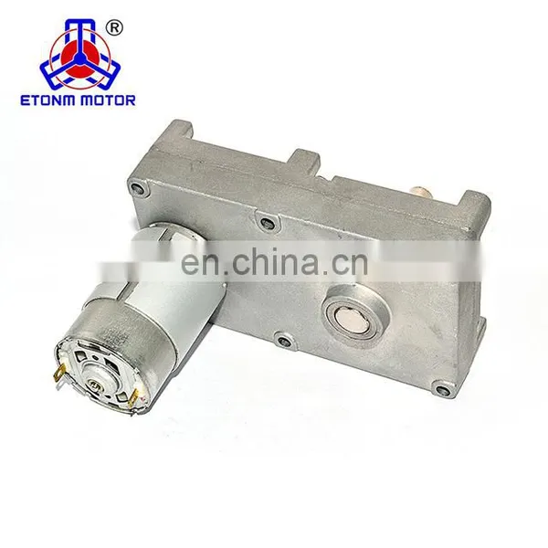 Long Lifetime High Torque Barbecue Squareness Metal Gearbox Flat Spur Gear Motors 12v 24v dc 300kg photo-3