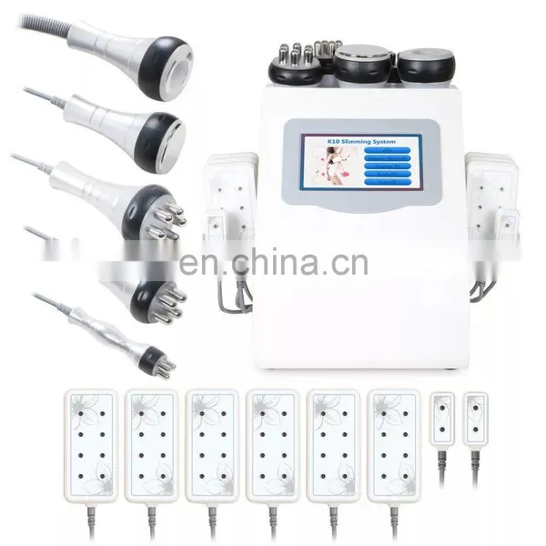2021 Newest Beauty Device Lipo Laser Body Slimming Cavitation 6 in 1 Ultrasonic Cavitation Vacuum Machine photo-7