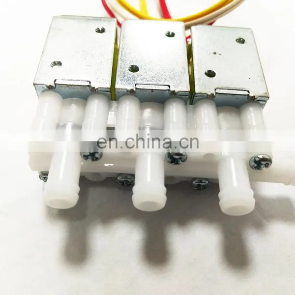 JMKV6WA 12V DC Combined-Type Way Solenoid Air Valve For Laboratory photo-5