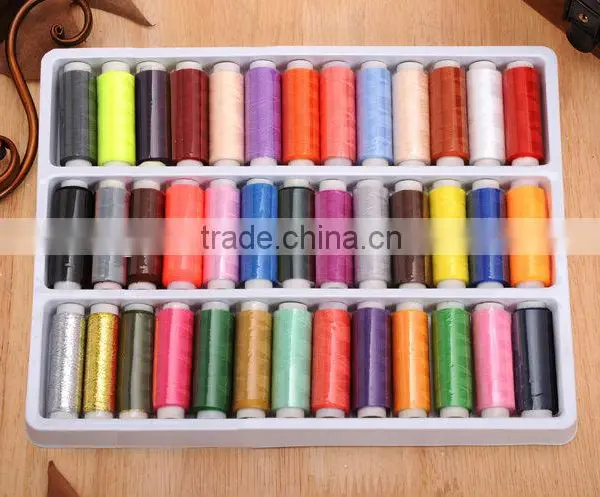 Household Sewing Box 39 Color Sewing Thread Sewing Kit Suit Family Essentials