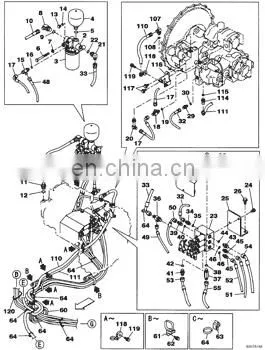FOMI KHJ14520 CX240BLR CX250C CX130B CX290B CX300C CX160B Solenoid Valve photo-2