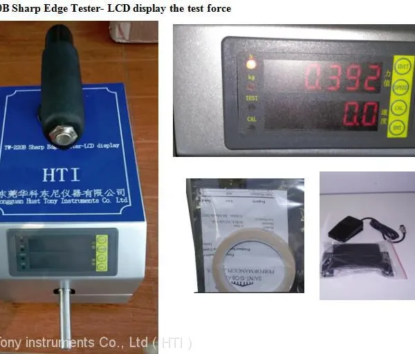 NEW Sharp Edge Test Equipment With Force Display Toys Safety Testing photo-2