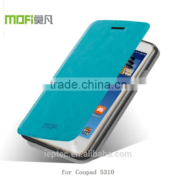 MOFi 4.5 Inch Touch Screen Case Smartphone for Coolpad 5310, Leather Flip Case for Coolpad Mobile Phone photo-5