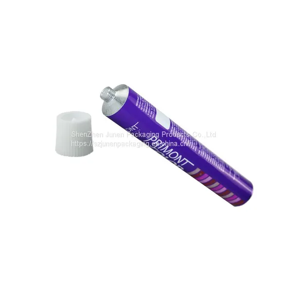 Collapsible Aluminum Hair Dye Color Tube Packaging photo-5