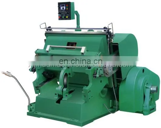 Clamshell Die Cutter Creasing Machine / Corrugated Box Die Cut Machine