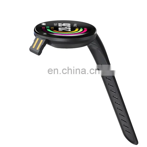 2020 High Quality HD LCD Screen D18 Android Round Montre Inteligente Plus D18 D18s Pro Plus Relogio Reloj Bracelet photo-3