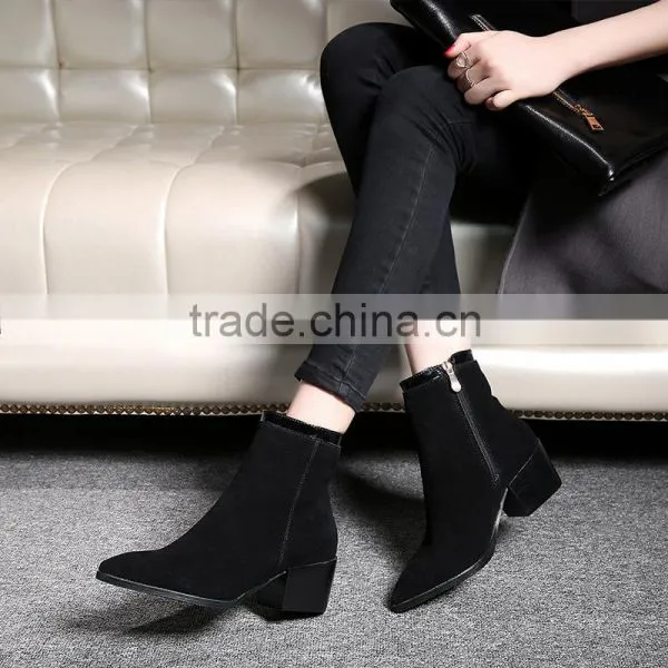 C89267A Wholesale Lady Fashion Boots Hot Sale Women Winter Warm Boots photo-2