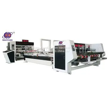 Fully Automatic Folder Gluer Stitching Machine Cardboard Stitching Machine Fully Automatic Folder Gluer Machine photo-2