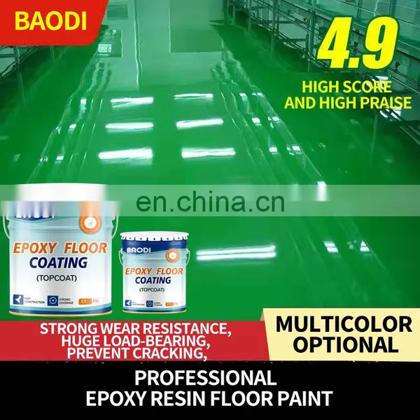 Waterborne Epoxy Floor Paint Finish photo-3