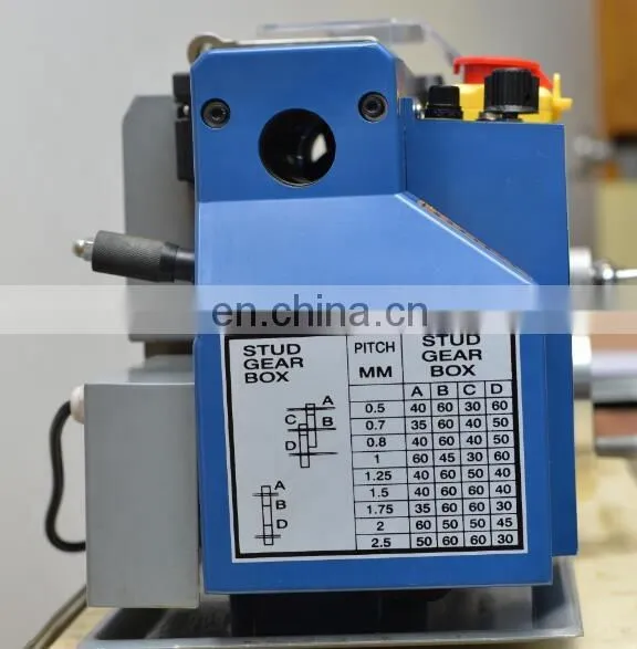Parallel Lathe DIY0712 7'''x12'' Mini Metal Lathe Machine for Household Use With CE photo-3