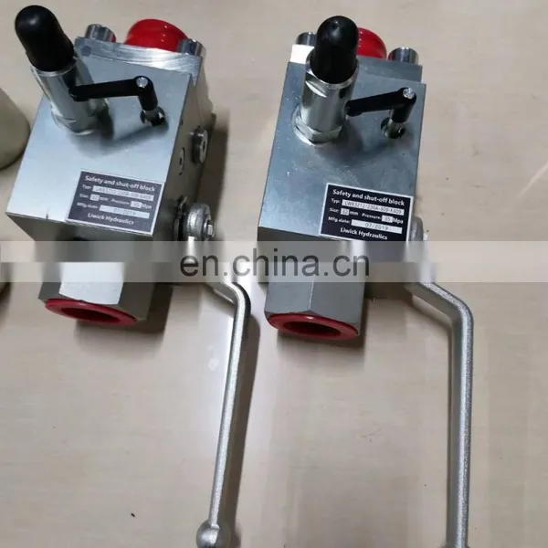 Hydraulic Valve Block SAF20M12N210A-S13 Safety and Shut off Block photo-3