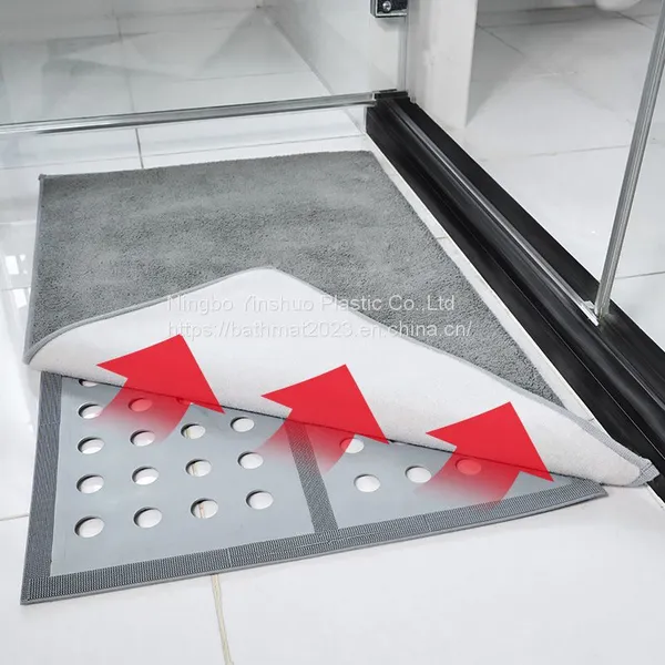 2023 New Item of Detachable and Anti-slip Bath Mat,PVC Backing,Mat Washable photo-2