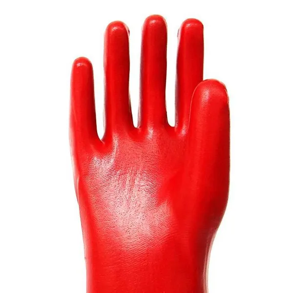 GUANTE PVC ROJO photo-3