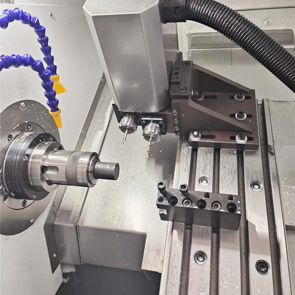 LC-36 Torno CNC Automatic High Precision Metal Automatic Hydraulic Power Slant Bed Lathe Mini CNC Machine photo-2