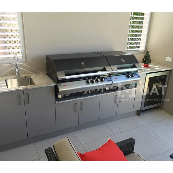 OAT Stainless Steel Outdoor Kitchen Sink Cabinet