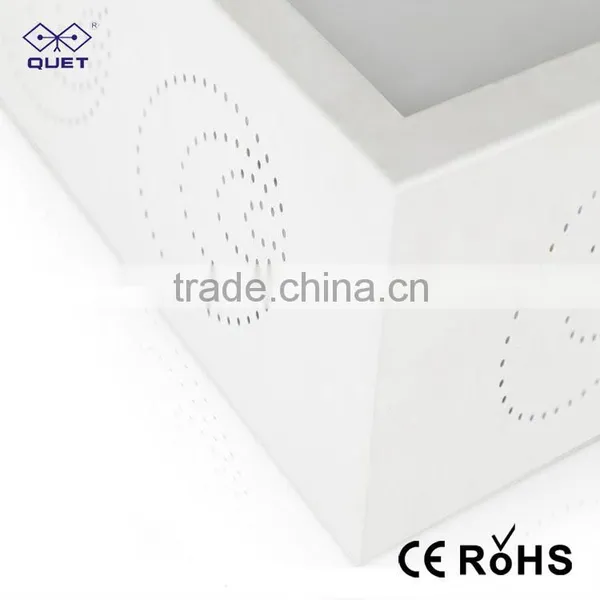 Modern Square Flush Surface Mounted LED Ceiling Light Fixture photo-2