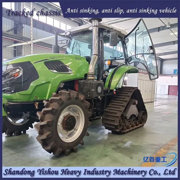 Customized Rubber Track Assembly for Tractor Modification to Increase Power photo-5