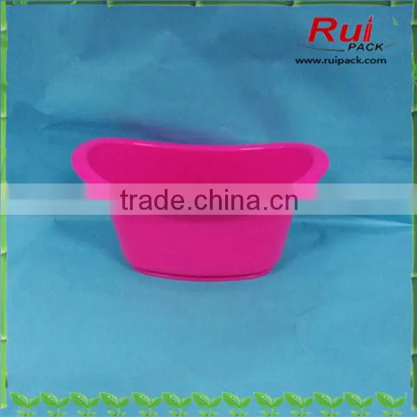 Plastic Empty Mini Bathtub for Holding Shampoo Bottles,skin Care Products photo-2