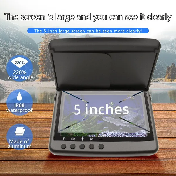 5-inch Screen Visual Fish Detector With Ultra Clear Underwater Camera Capable of Recording Videos photo-3