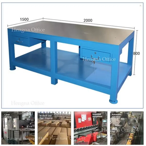 High Temperature Resistant Heavy Duty Steel Workbench for Metal Smelting Plant – Heat Resistant Worktable for Hot Rolling Steel Processing photo-3