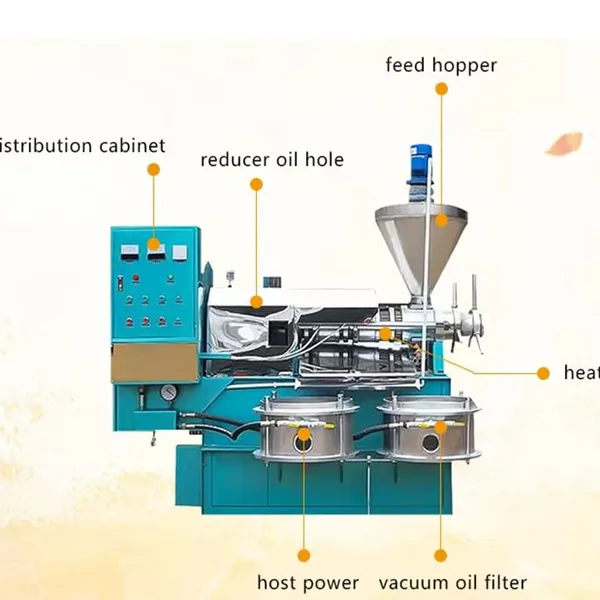Automatic Small-Size Screw Oil Press Machine Compatible With Peanut, Sesame and Sunflower Seeds photo-5