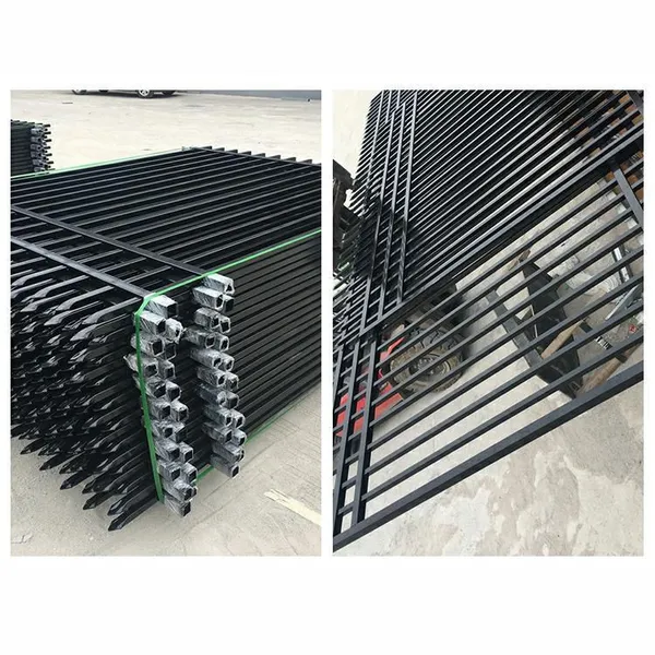 Customized Metal Steel Swimming Pool Fencing Villa Garden Fence Decoration Laser Cut Aluminum Fence Panels photo-6