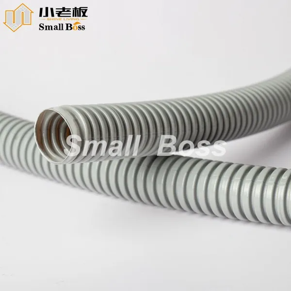 Lightweight and Flexible Corrugated PVC Pipe PVC Corrugated Pipe for Cable Protection photo-4