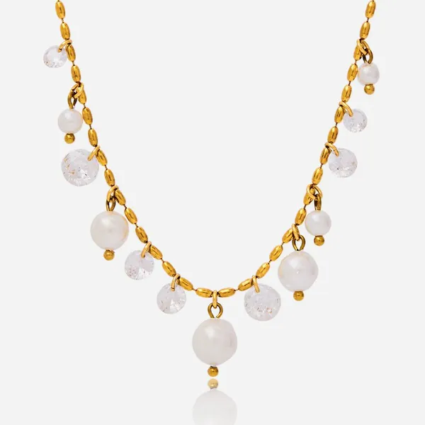 High-Quality Stainless Steel Fashion Necklace for Wholesale Jewelry Suppliers photo-4