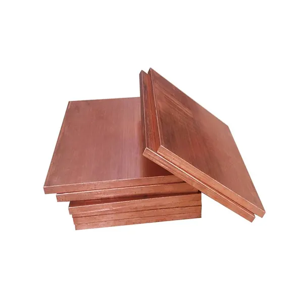 Purple Copper Industrial Plate ASTM C11000 Pure Copper Flat Sheet