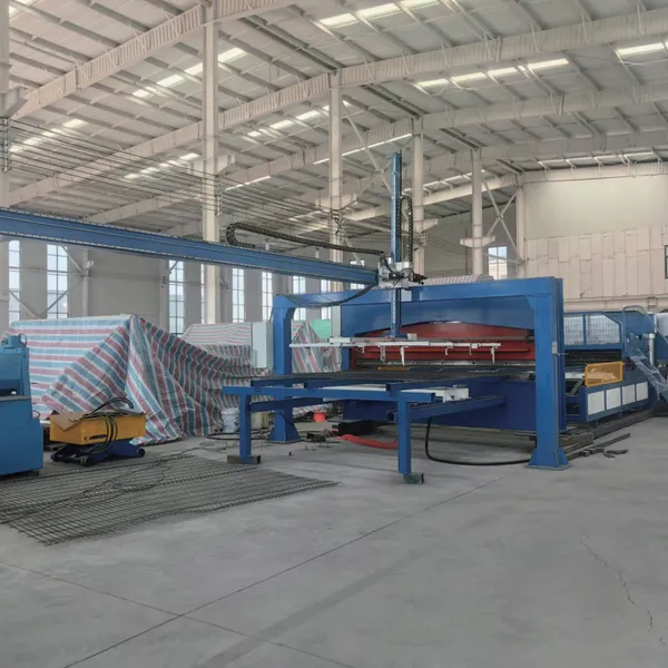 Máquina de malla soldada industrial duradera para la fabricación de cercas de construcción
