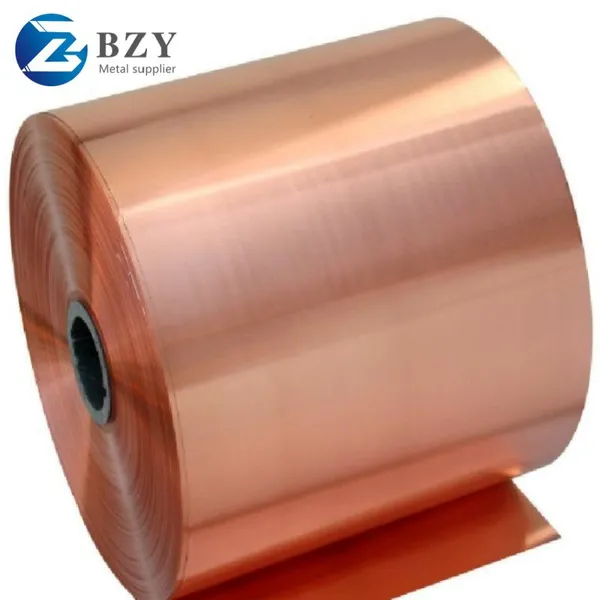 99.9% Pure Copper Coil C11000 Copper Strip for Water Heater photo-5