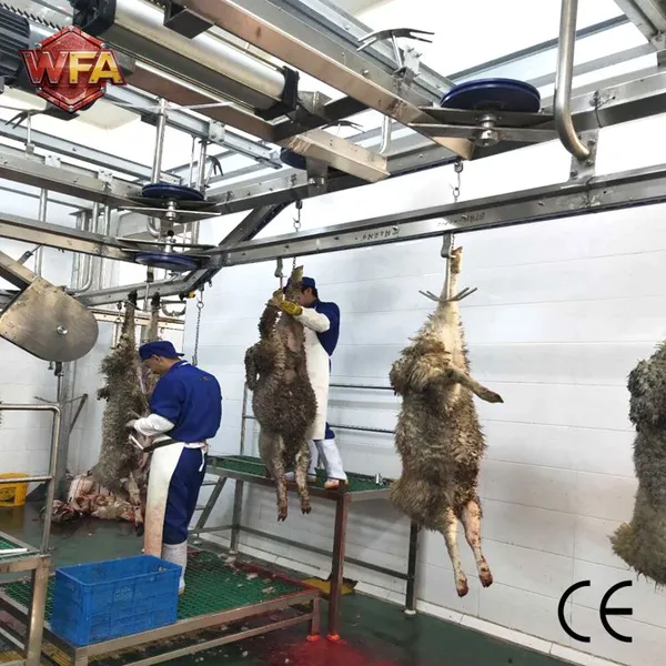Factory Price Slaughterhouse Goat Slaughtering Line Equipment Sheep Abattoir Slaughter Machine photo-2
