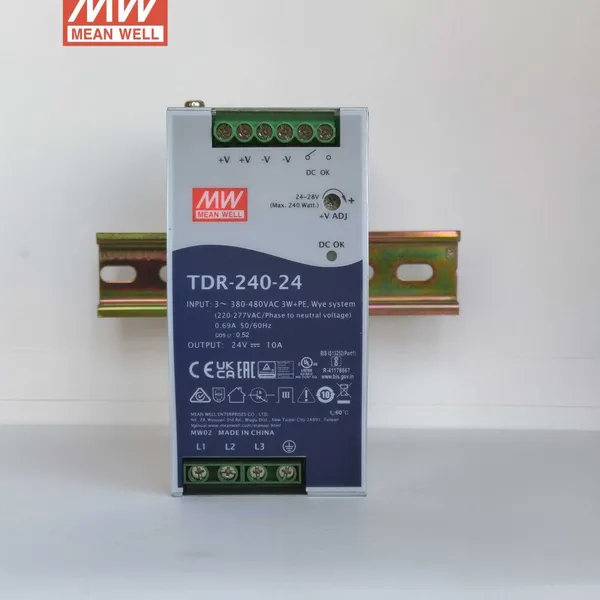 TDR-240-24 Meanmell 340~550VAC Wide Range Input