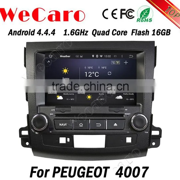 Wecaro WC-MO8063 Car Dvd Player for Peugeot 4007 Radio Android 4.4 3G Wifi Playstore photo-4
