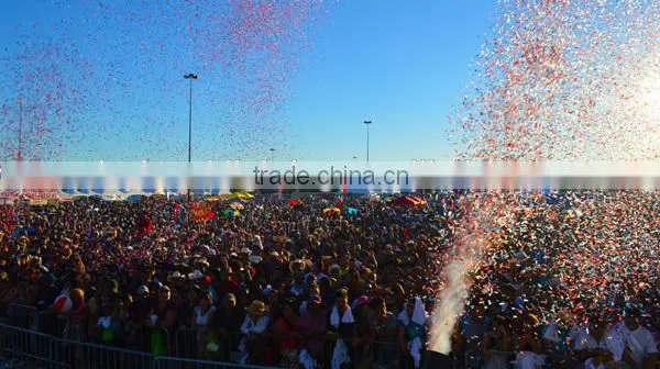 Flycase Confetti Cannon Machine Co2 Confetti Machine Confetti Paper Shooter Co2 Gas Motive Roadcase Packing photo-2