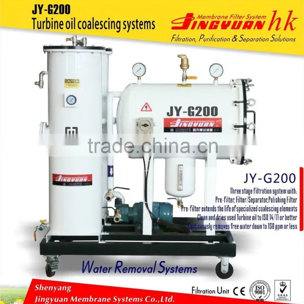 Emulsified Industrial Oil Filtration Equipment for Gas Station With Selectivity Characteristics