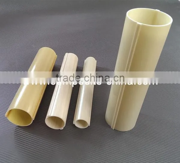 Durable Pultruded Fiberglass Tube FRP Tube Braided Fiberglass Tubing Product With Colourful photo-6