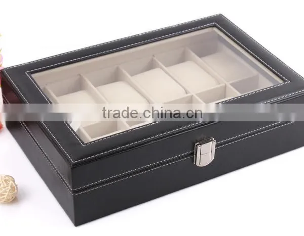 C36 ANPHY 12 Pcs Large Watch Box Watch Holder Box With Pillow Quality Choice photo-4