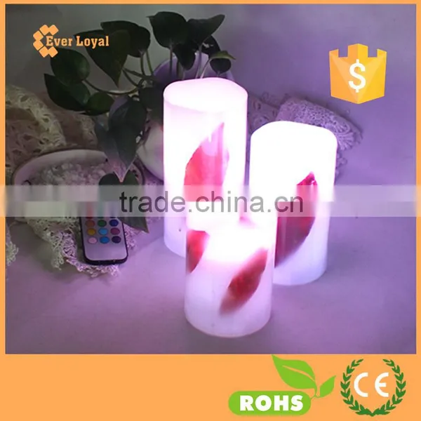 Leaves Indise Real Wax Flameless LED Candles In All Departments Free Remote/Timer photo-4