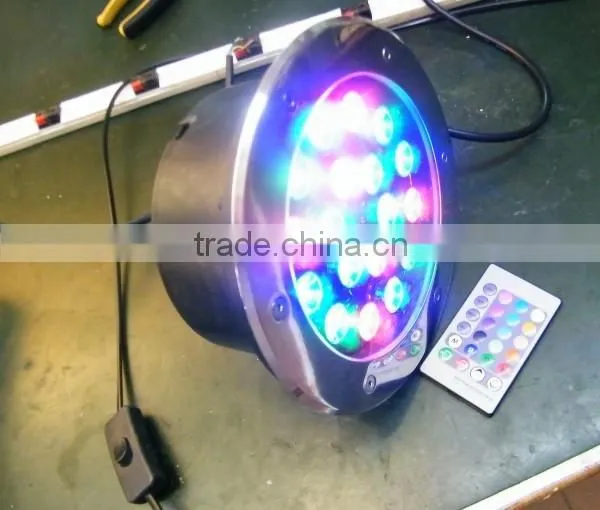 Christmas Ornaments 24v Inground Light 18w With Rgb Color 1800lm photo-2