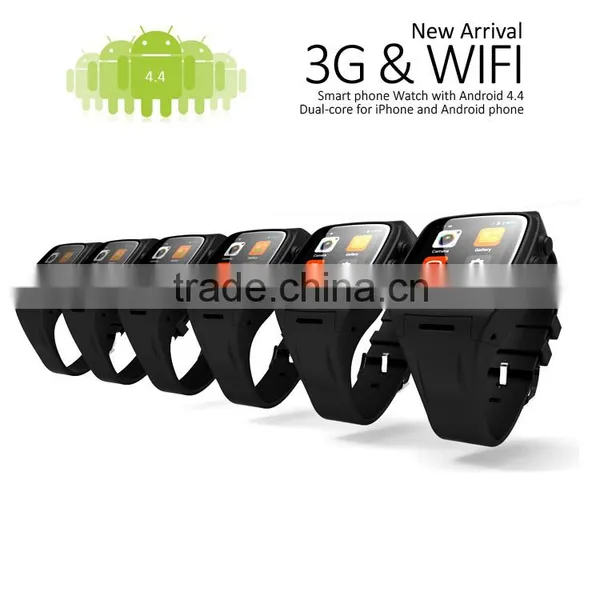 G-sensor E-Compass Gyroscope 1.54 Inch 3G WIFI bt 4.0 MTK Watch photo-5