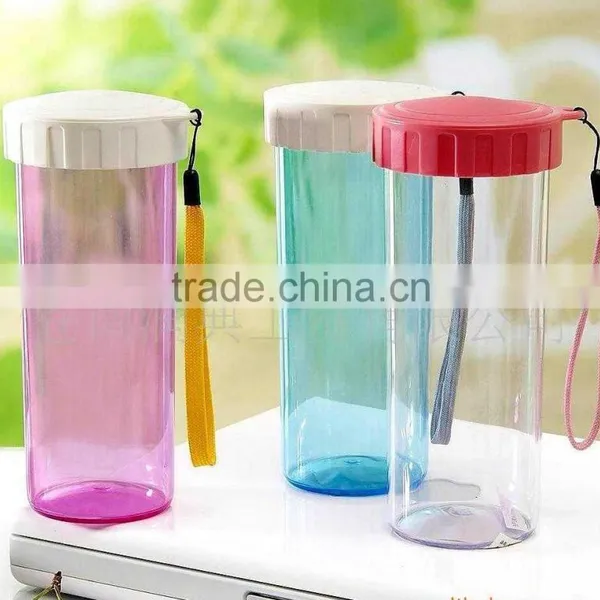 Colorful and Light Portable Plastic Cup With Belt photo-2