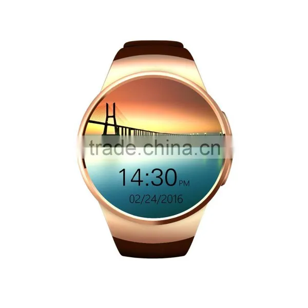 2016 Smart Watch New Design CPU MTK2502C KW18 Smart Watch photo-2