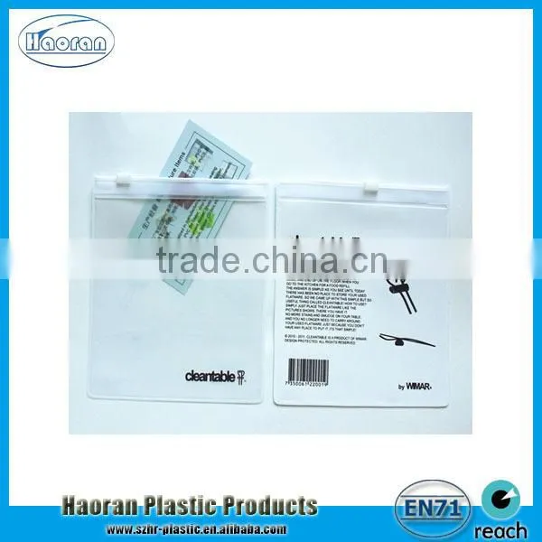 China Supply Vinyl PVC Zipper Pouch in Different Style photo-4