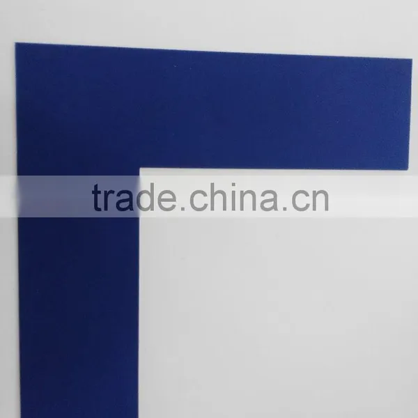 Samples of 9.5*9.5" Acid-Free Equinox Color Matboard of SUEDE SERIES