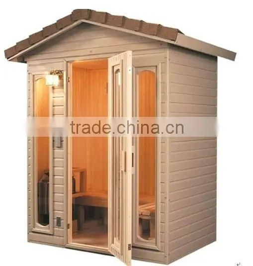 Hemlock Deluxe Outdoor Sauna Room for Sale,outdoor Sauna With CE Quality Choice photo-6