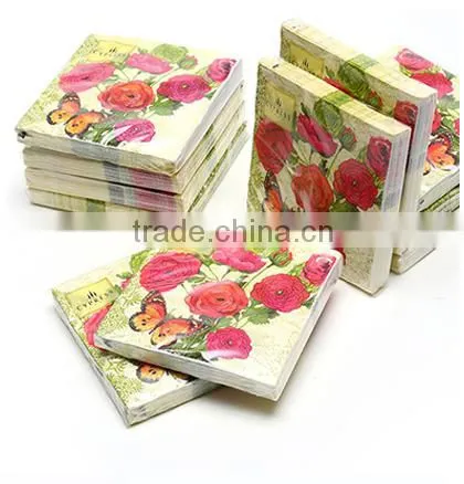 Custom Printing Paper Napkin for Restaurant Full Printed Napkin photo-2